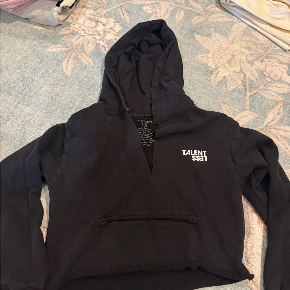 TALENTLESS Charcoal Hoodie